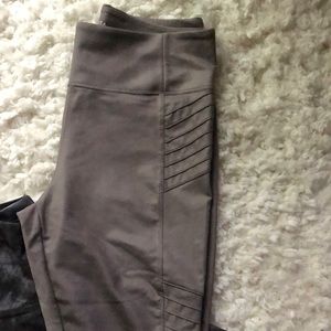 2 pairs of leggings both Sz. M.   Athleta and Rachel Zoe